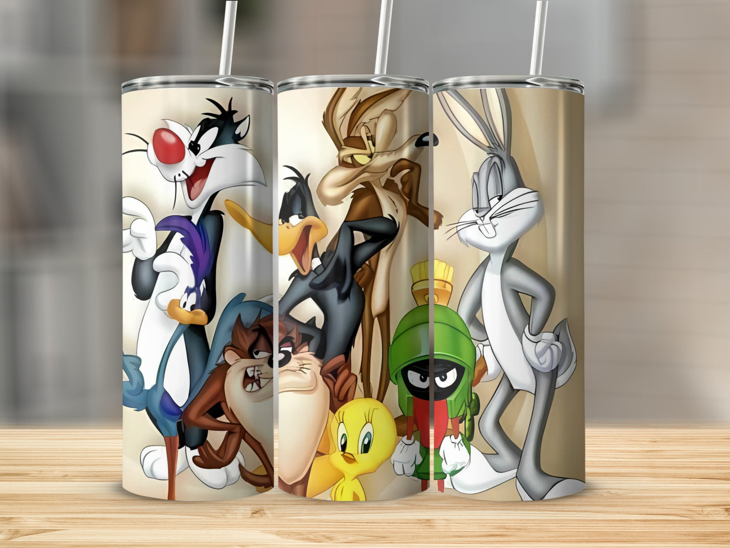 Classic Cartoon Characters Tumbler Set for All Fans