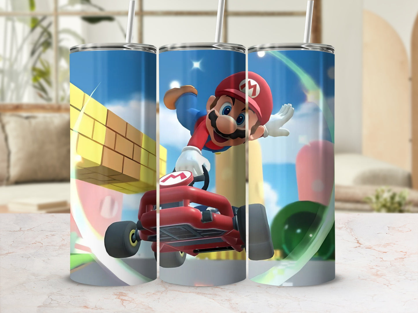 Fun Animated Character Print Tumbler Drinkware Cup