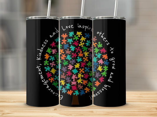 Love Inspires Others to Grow and Blossom Tumbler