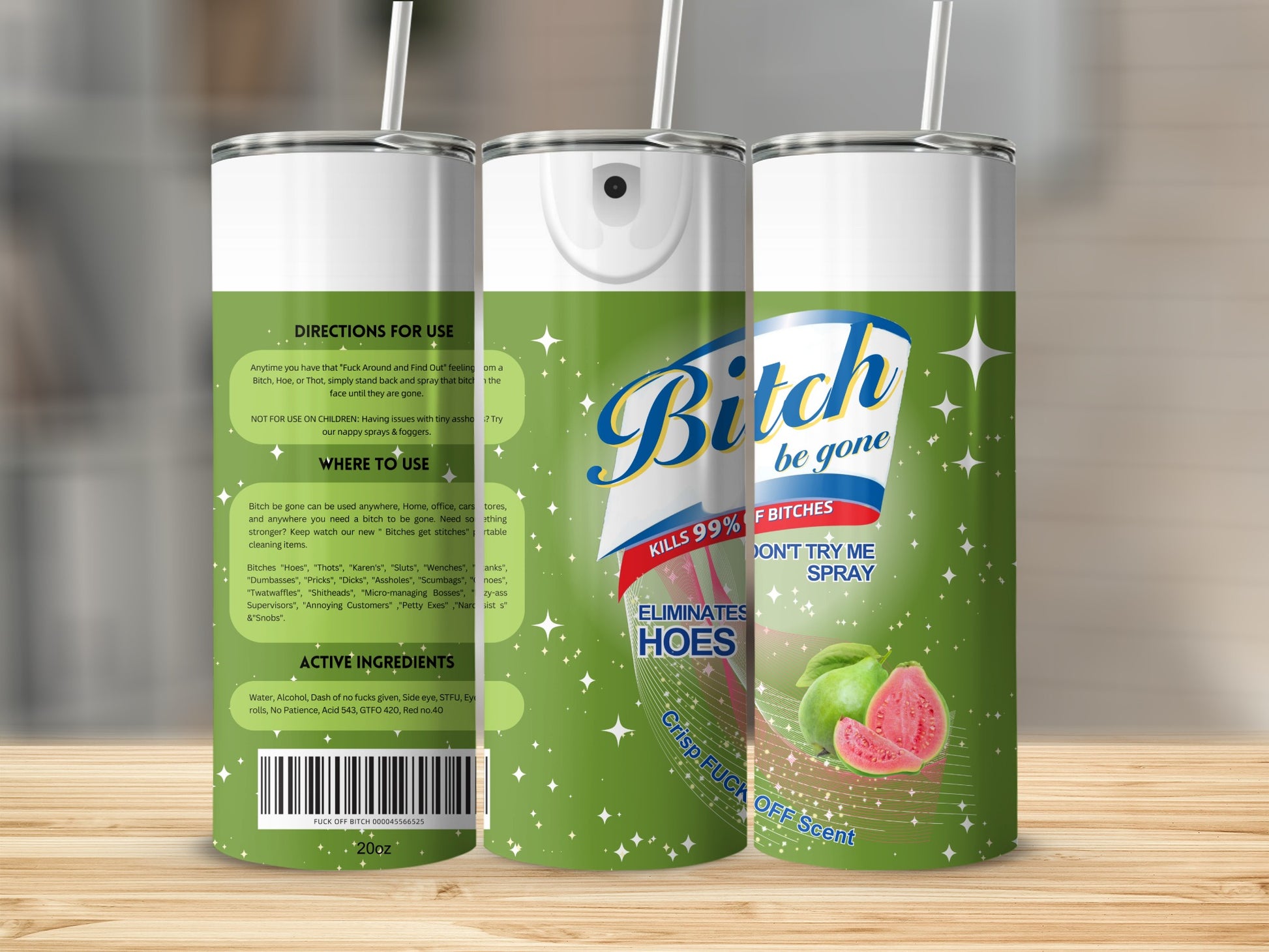 Bitch Be Gone Kills 99 Percent of Bitches Spray