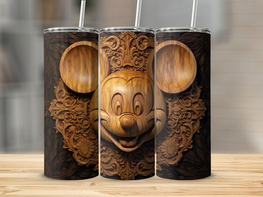 Cute Cartoon Character Patterned Drinkware Accessory