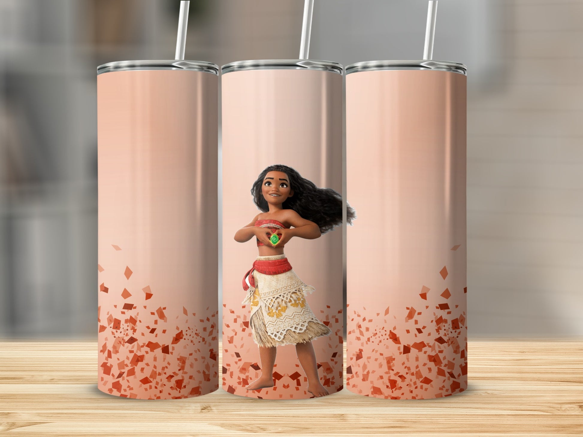 Adventure-Themed Tumbler with Hero Character Design