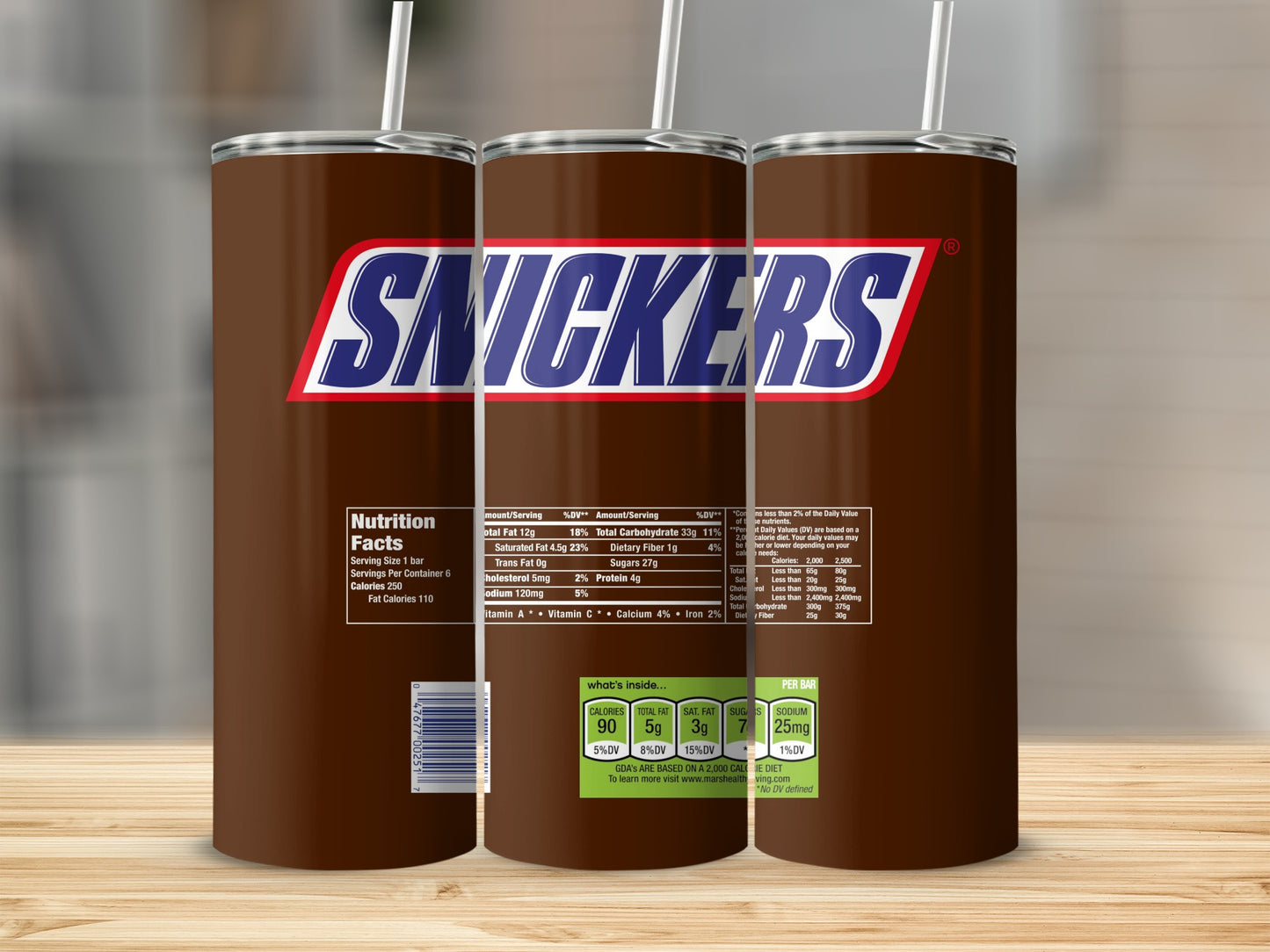 SNICKERS Nutrition Facts Calories Total Fat Sodium product type