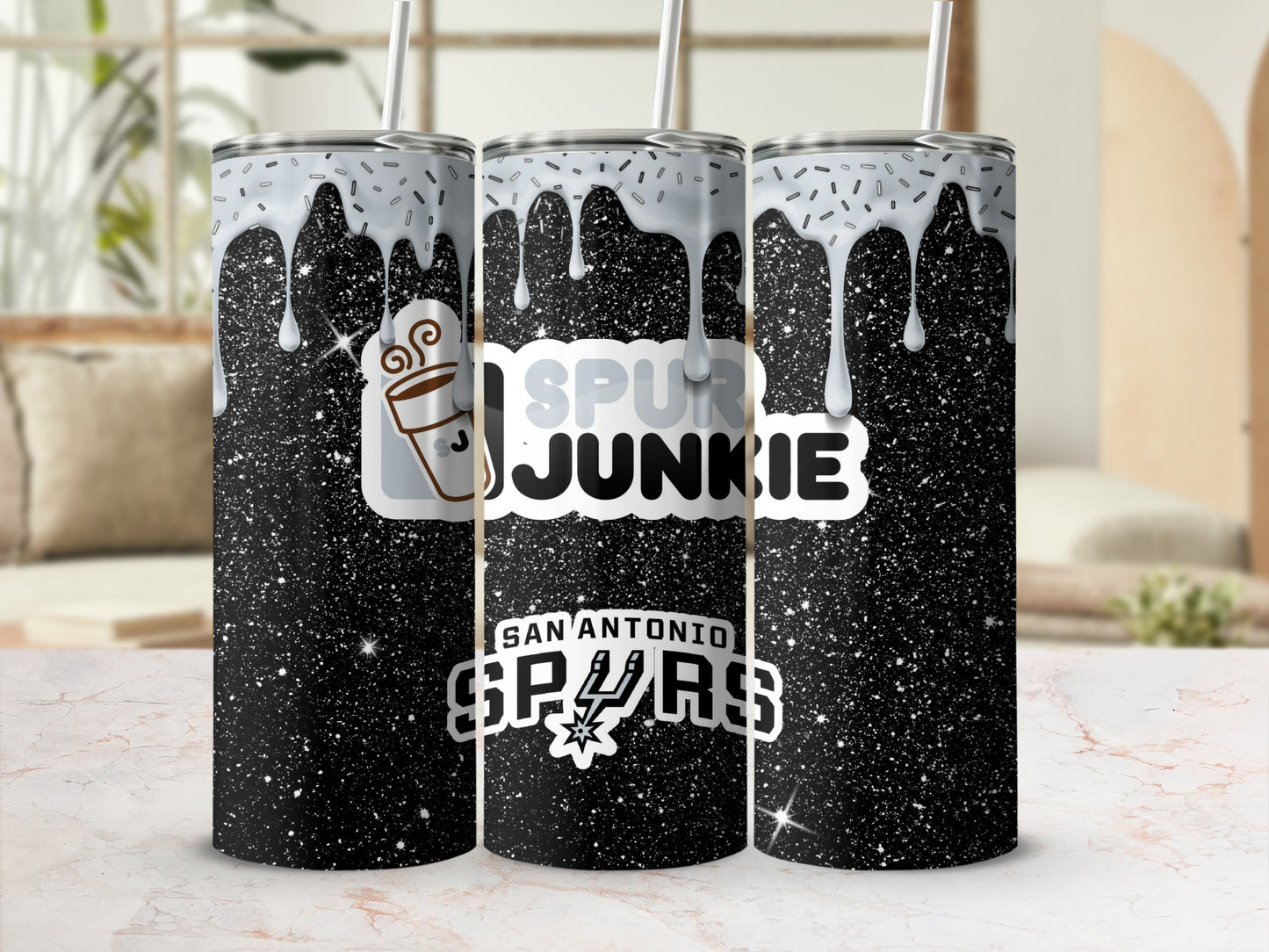 Spurs Junkie San Antonio Spurs Tumbler Cup