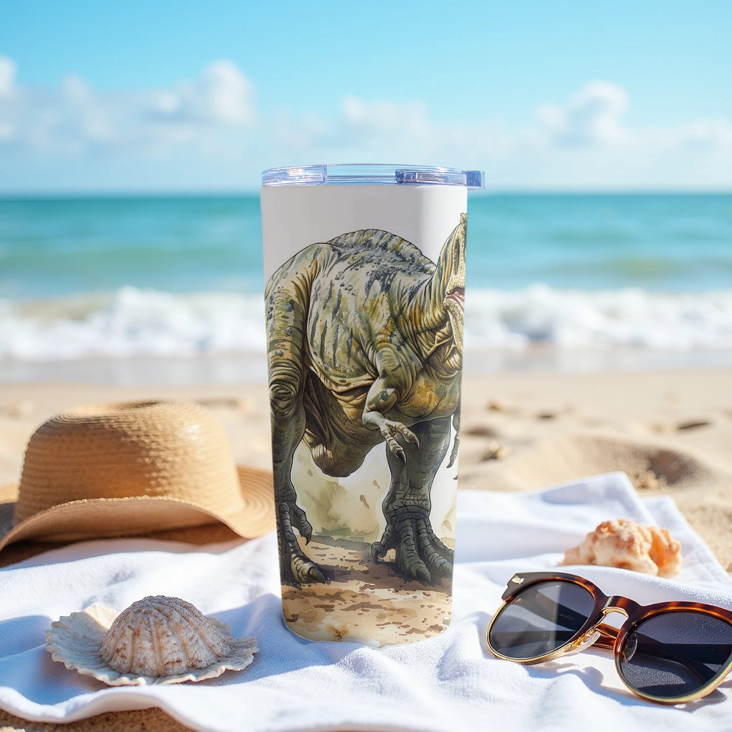 Tyrannosaurus Rex Dinosaur Beach Scene product type
Tyrannosaurus Rex, T Rex, Dinosaur, Prehistoric Beast, Jurassic Theme, Cretaceous Era, Dino Art, Reptile Print, Beach Vacation, Ocean Shore, Summer Vibes, Tropical Scene, Sand Beach, Wildlife Design, Adventure Awaits, Extinct Creature, Paleo Art, Nature Inspired, Unique Graphics, Animal Kingdom