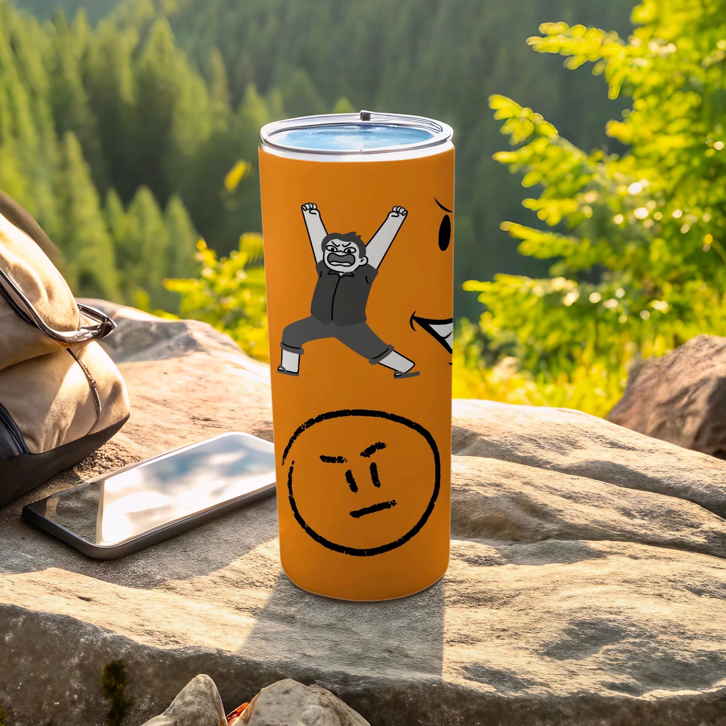 Cartoon Character Design Insulated Tumbler for Adventures