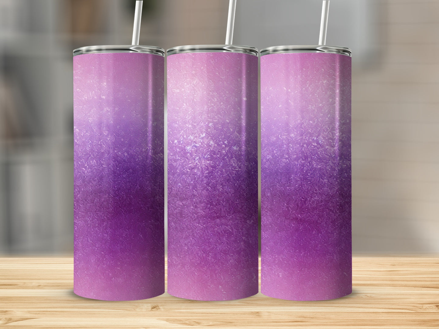 Pink Purple Ombre Sparkle Gradient Tumbler product type