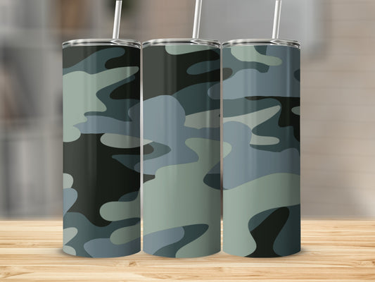 Camouflage Pattern Stainless Steel Tumbler Flask Product