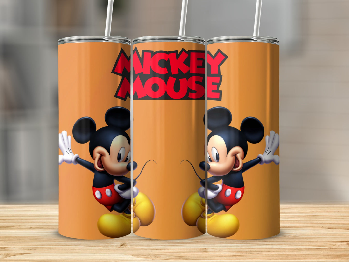Mickey Mouse Tumbler features vibrant character design