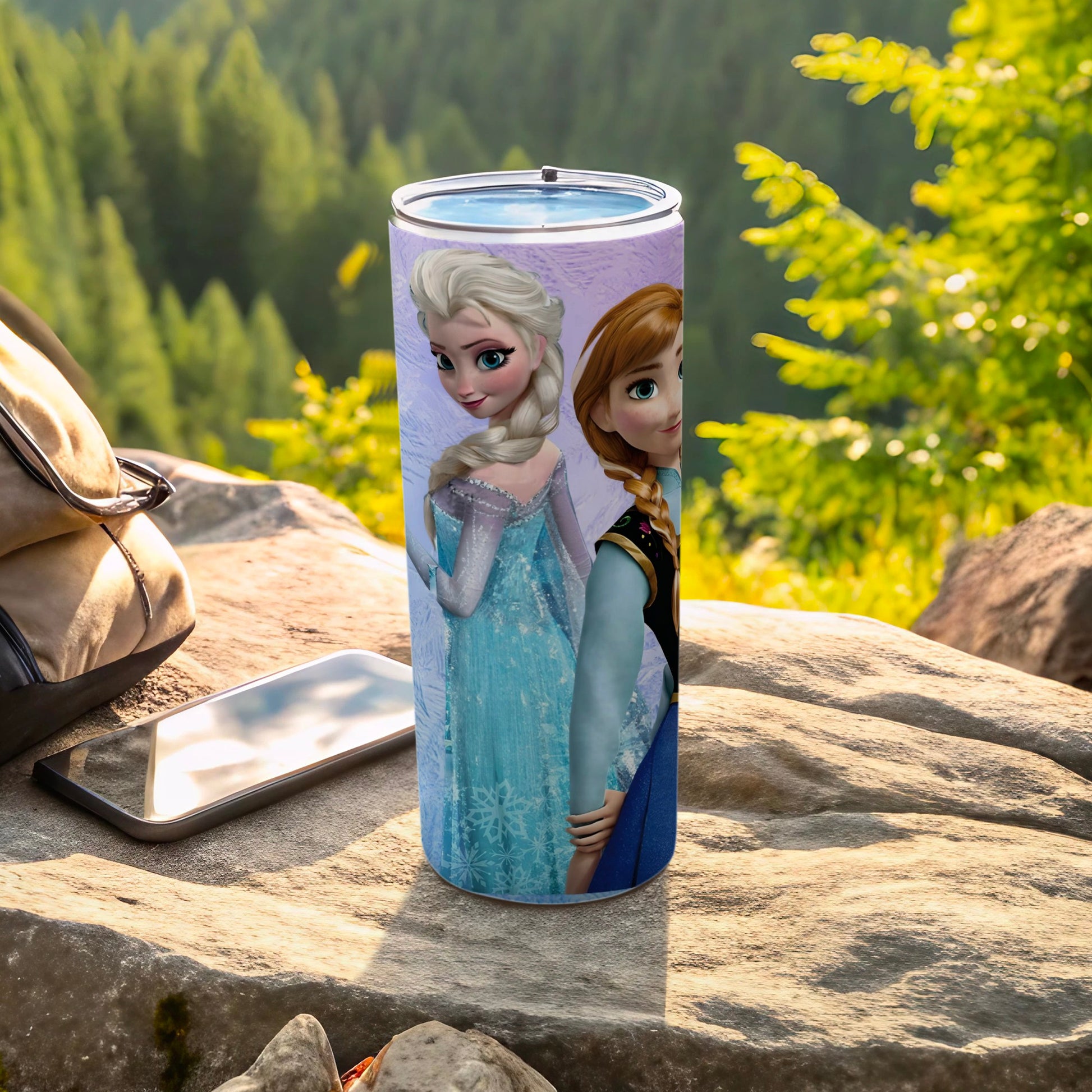 Frozen Characters Outdoor Adventure Tumbler