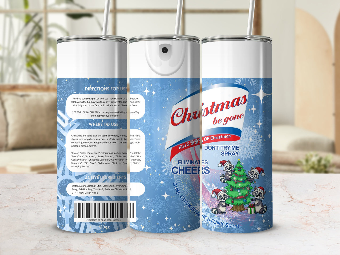 Christmas Be Gone Kills 99% of Christmas Spray