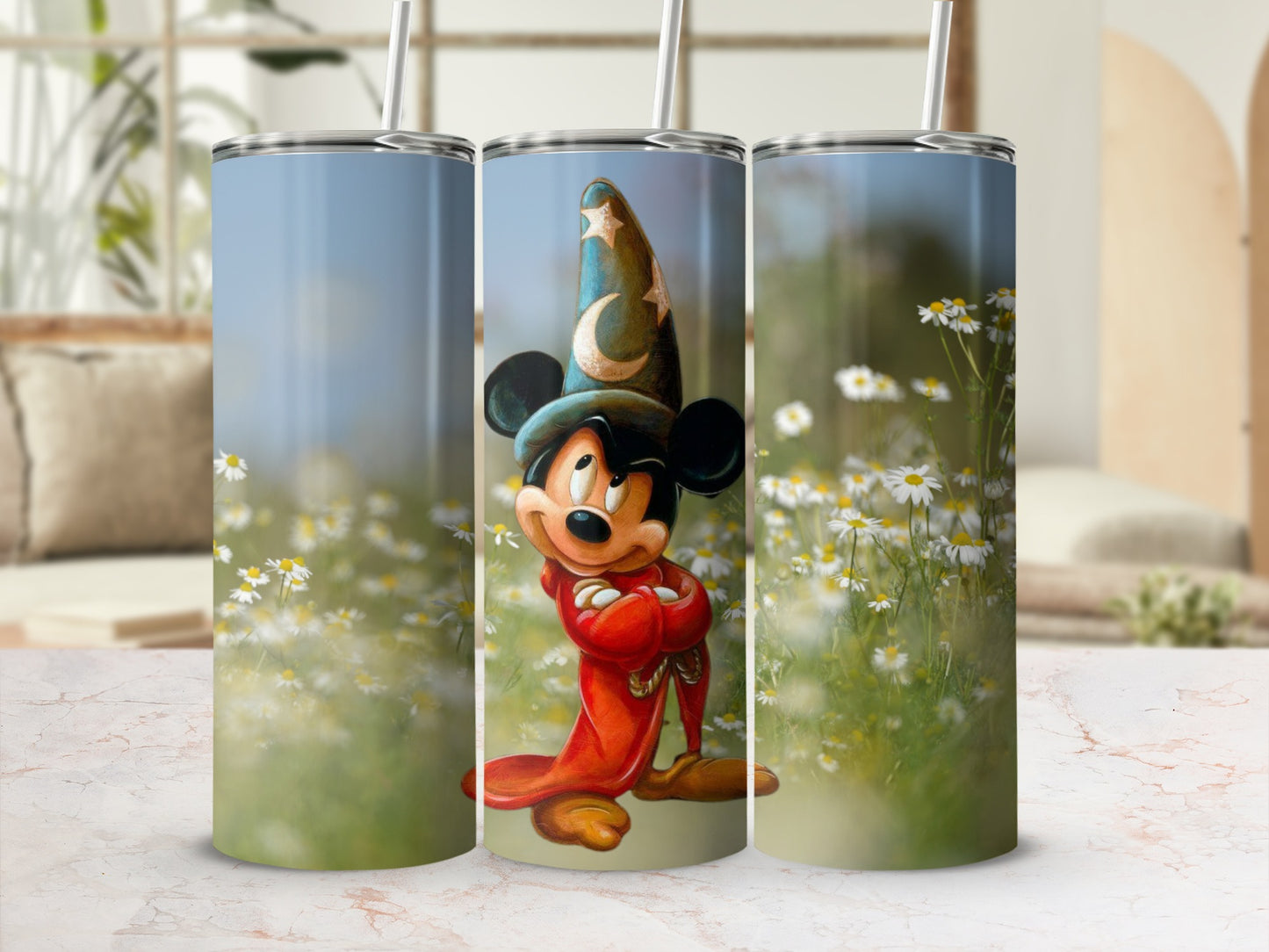 Fantasia Sorcerer Mickey Mouse Tumbler Design