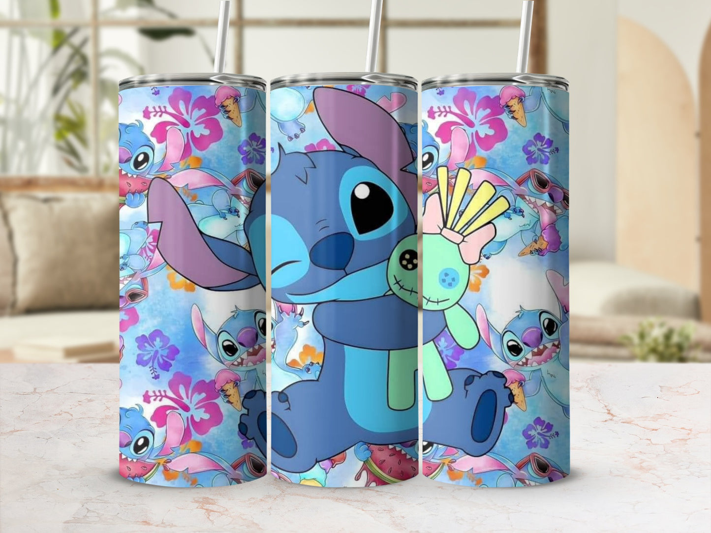 Cute Cartoon Characters Stainless Steel Tumbler