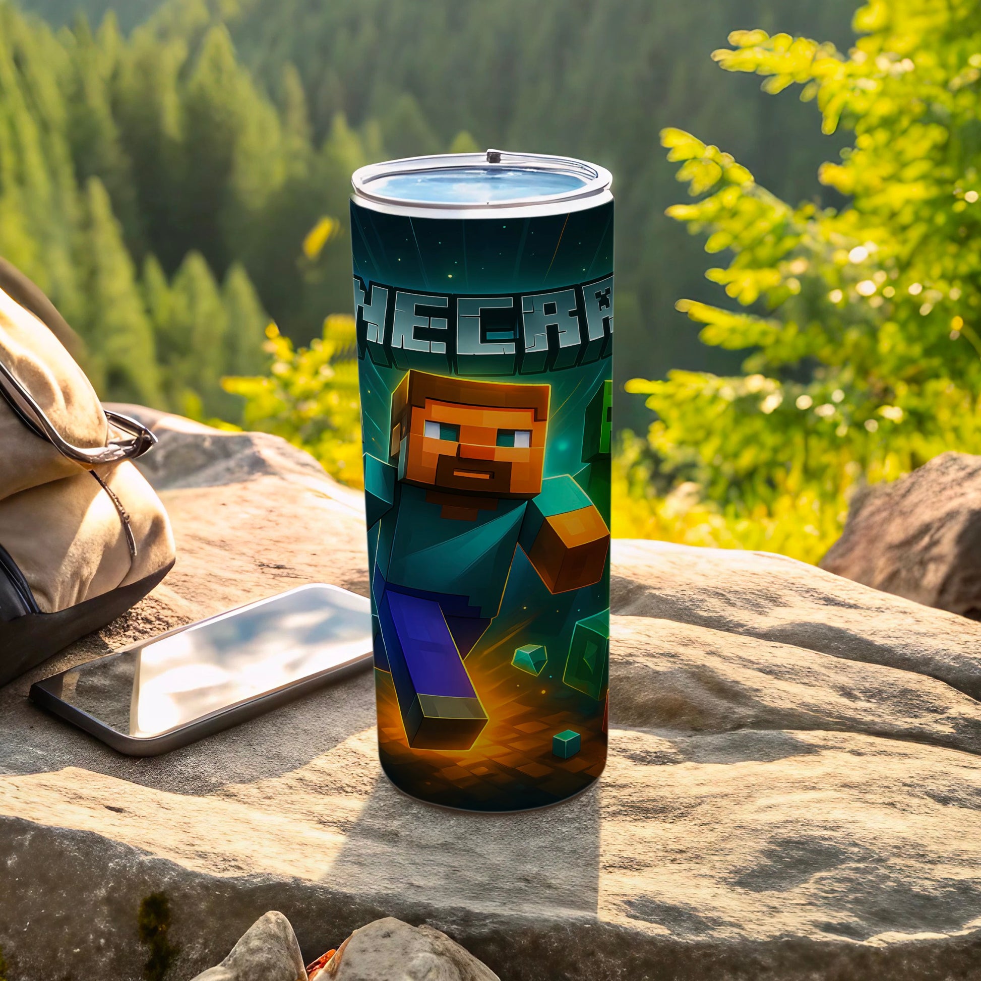 Adventure Themed Character Tumbler for Gamers