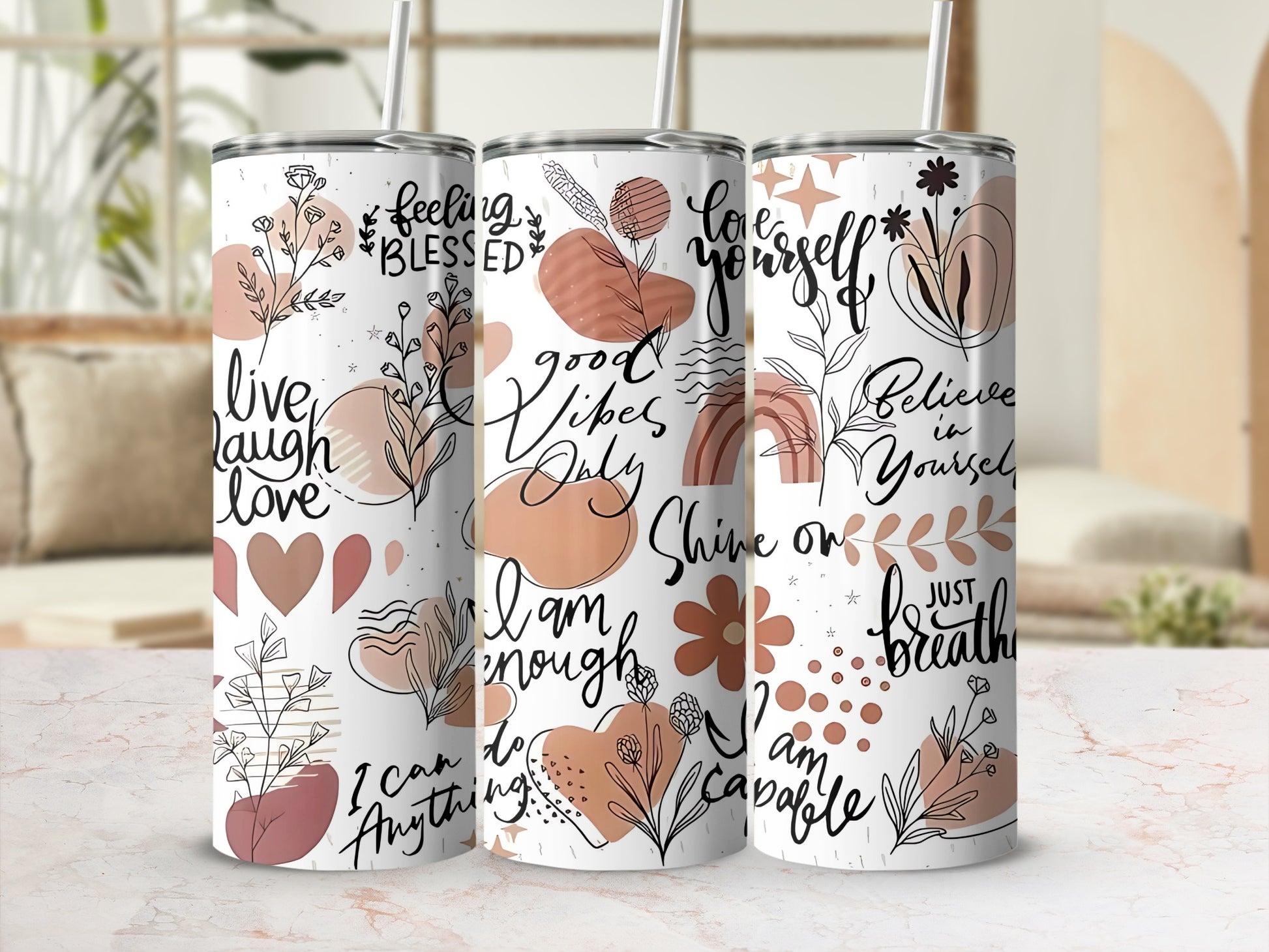 Inspirational Quotes and Designs Tumbler Drinkware Product