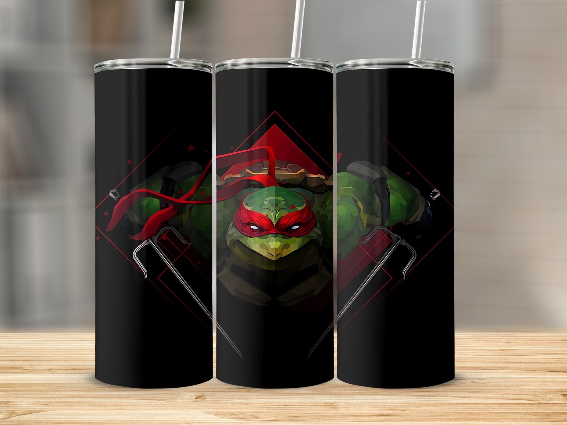 Teenage Mutant Ninja Turtles Black Tumbler Cup