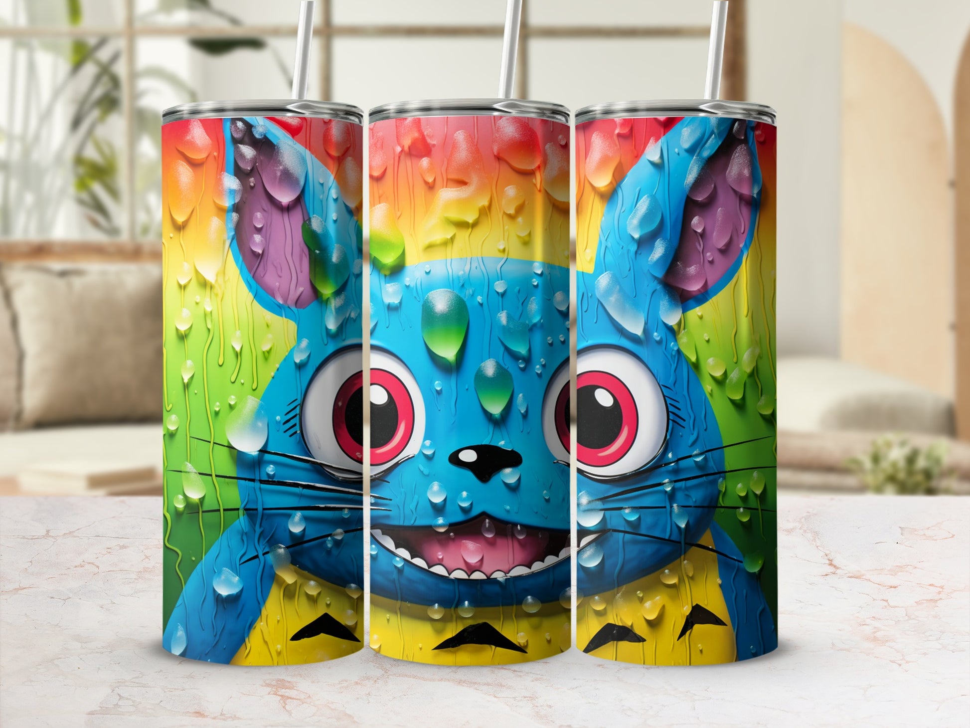 Colorful Cartoon Character Design Tumbler