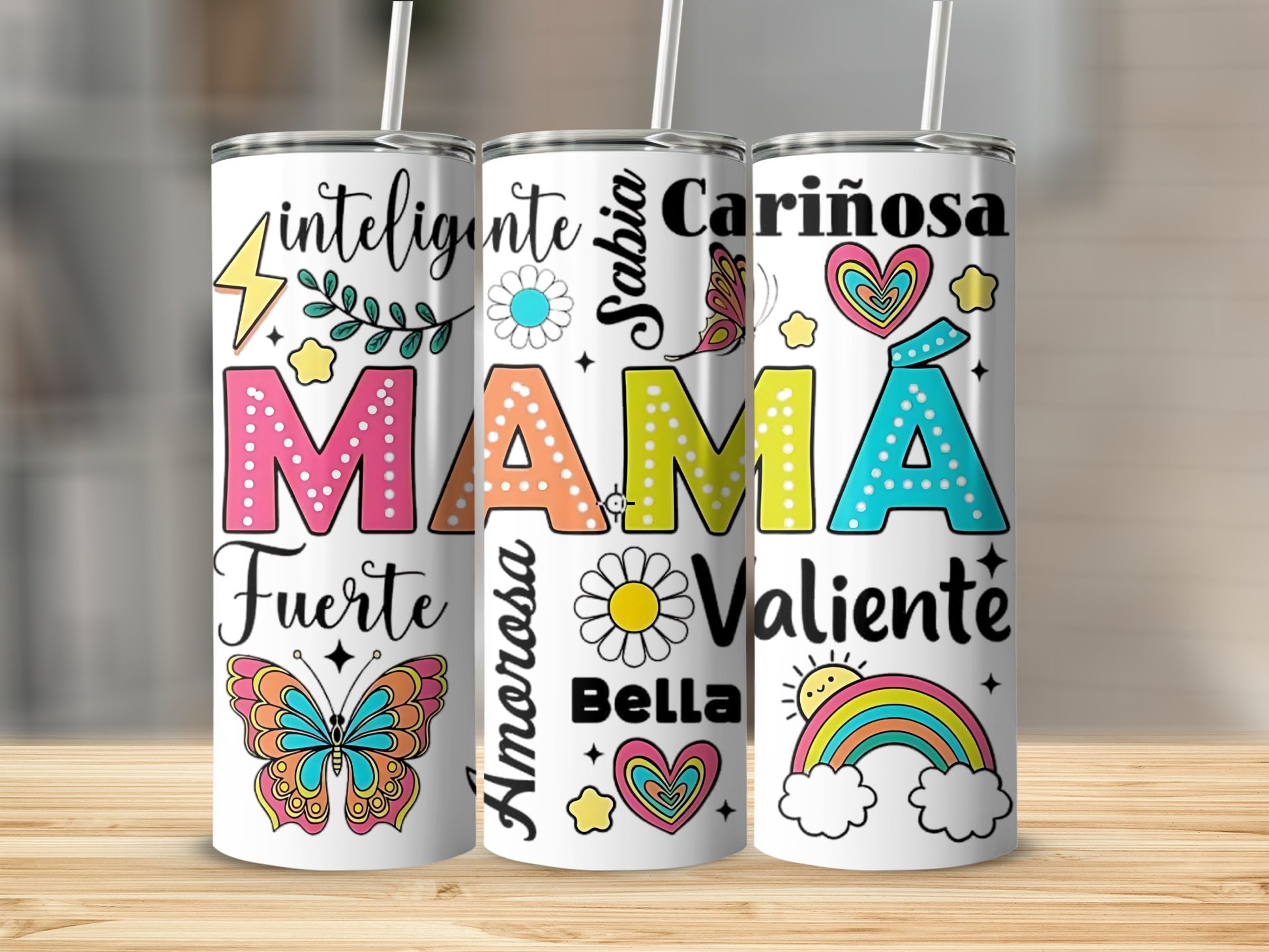 Mamá Inteligente Cariñosa Valiente Bella Fuerte product