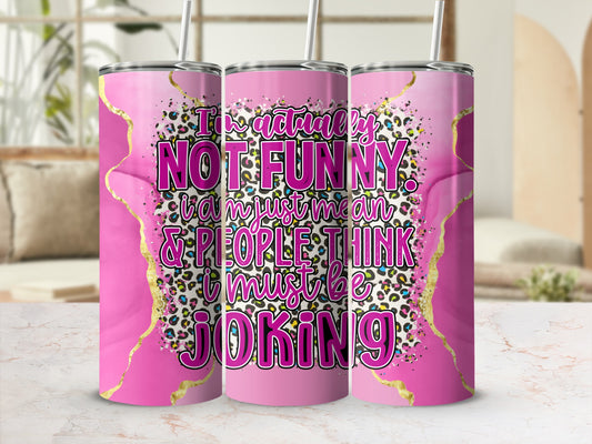 Not Funny Just Mean People Think Joking Pink Gold Leopard Tumbler product type

Tumbler
Pink Tumbler
Leopard Print
Animal Print
Gold Accent
Marble Design
Not Funny
Just Mean
Joking Quote
Sarcastic Humor
Funny Saying
Attitude Print
Drinkware
Beverage Holder
Gift Idea
Women's Gift
Her Gift
Unique Tumbler
Glamorous Design
Pop Culture