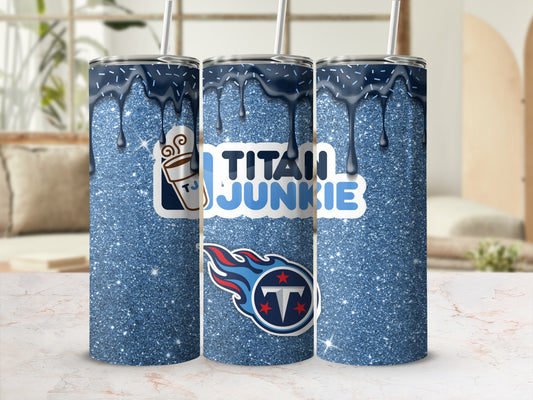 Titan Junkie Design Sparkle Drink Tumbler