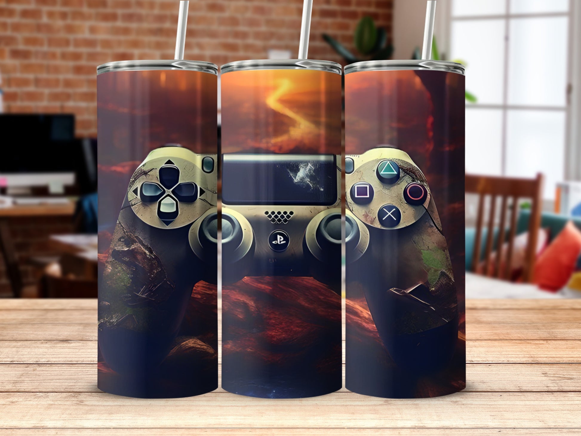 Video Game Console Controller Design Tumbler Product