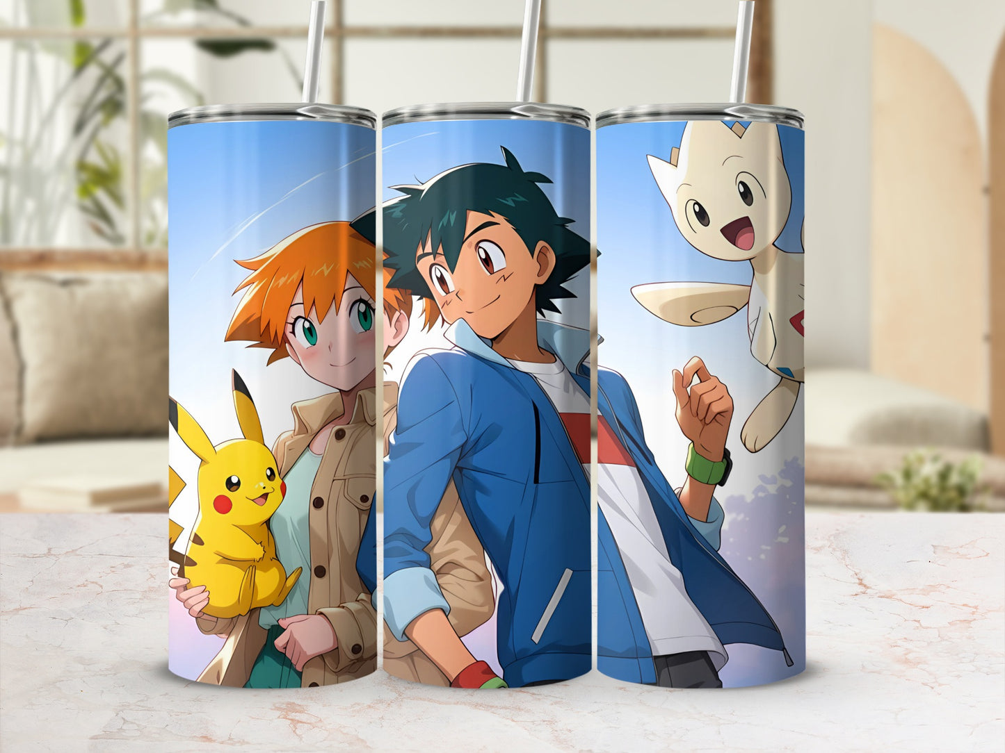 Anime Character Print Tall Tumbler Cup Product