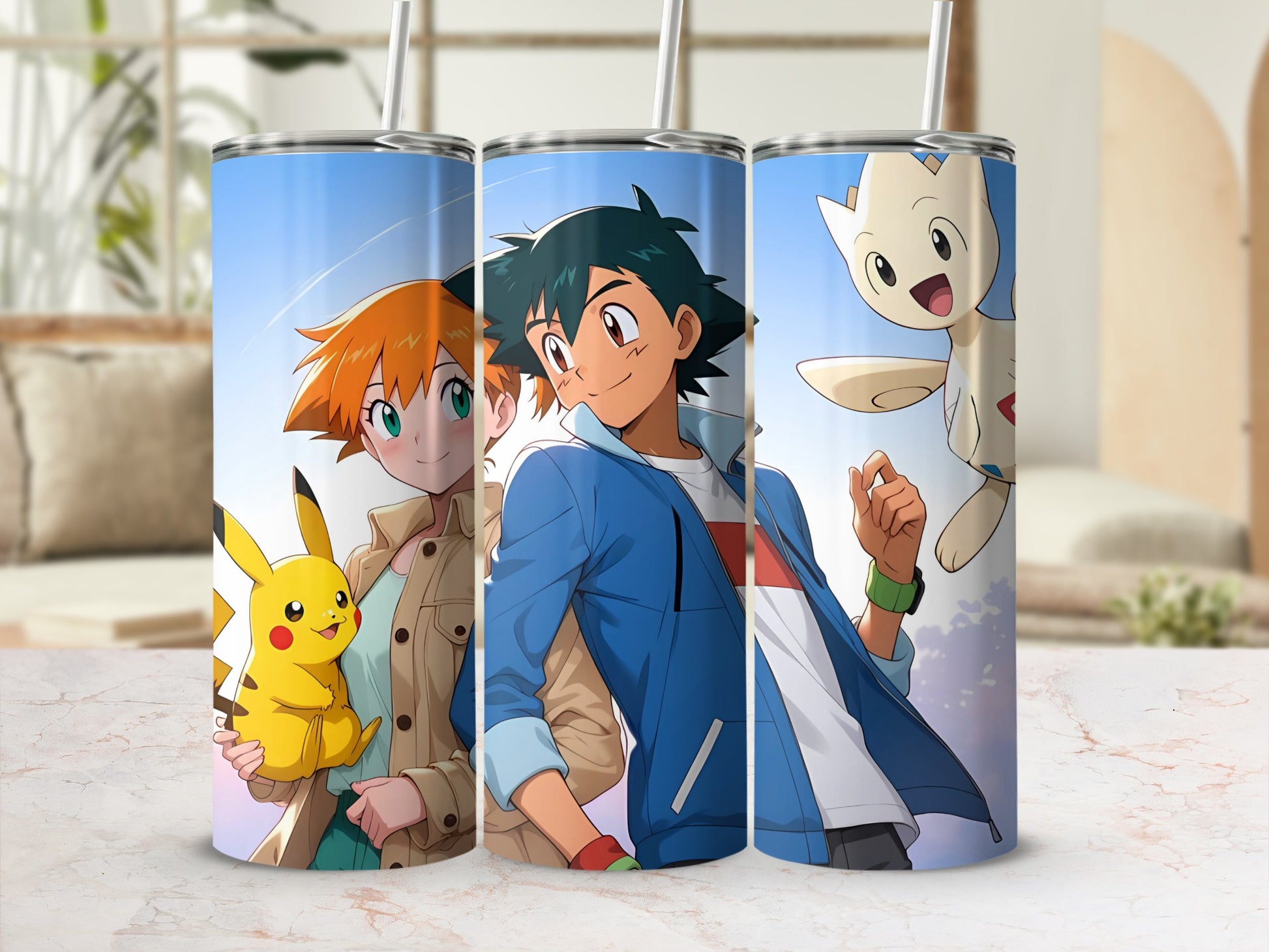 Anime Character Print Tall Tumbler Cup Product