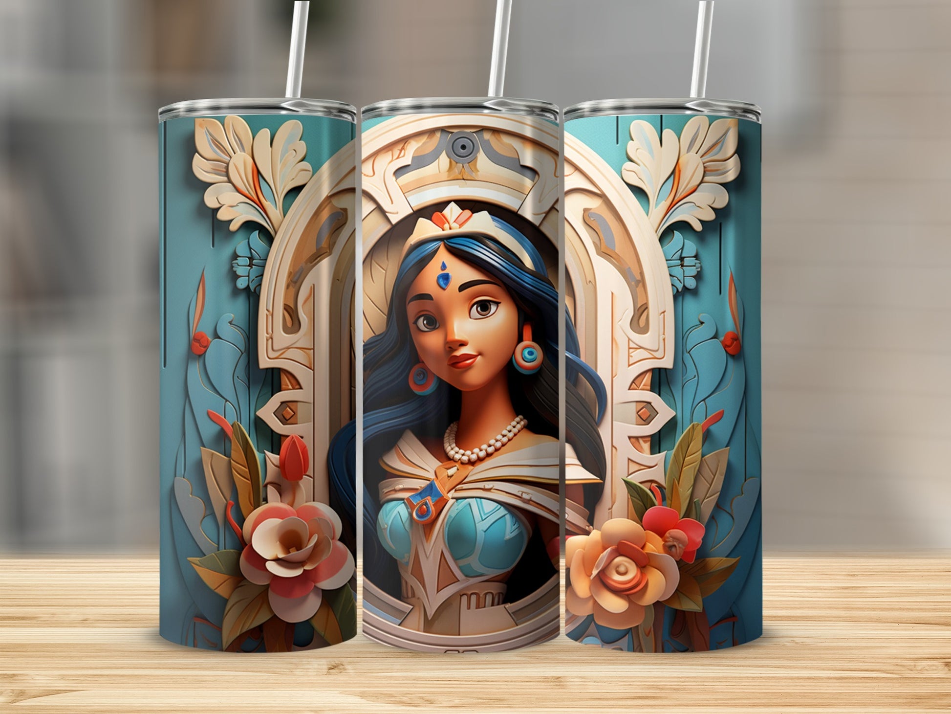 Captivating Princess Themed Tumbler For Unique Style