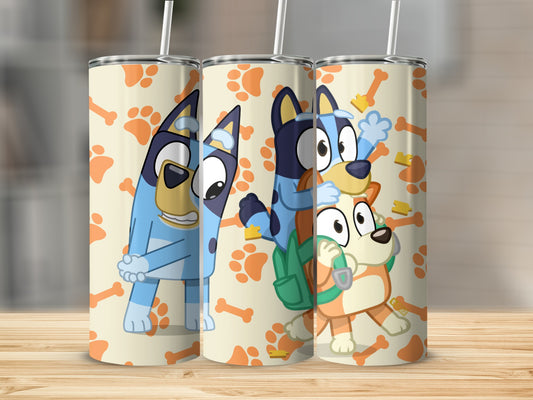 Colorful Cartoon Dog Design Drinkware Collection