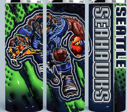 Seattle Seahawks tumbler