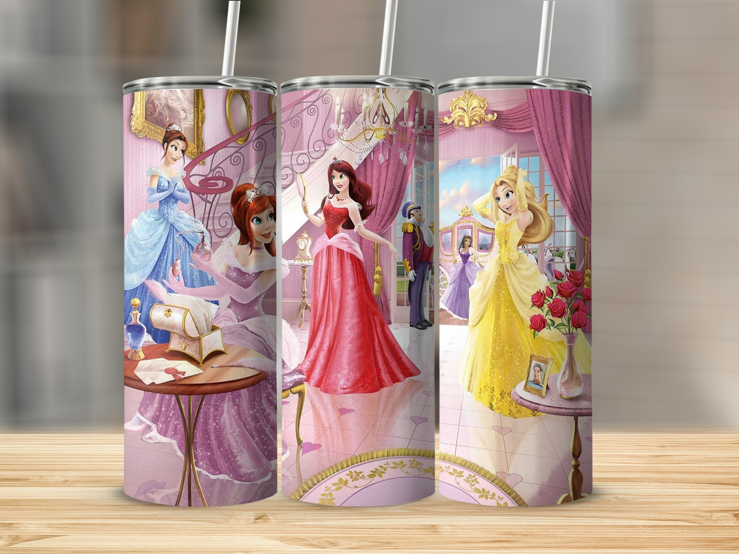 Beautiful Fairy Tale Princesses Drinkware Collection