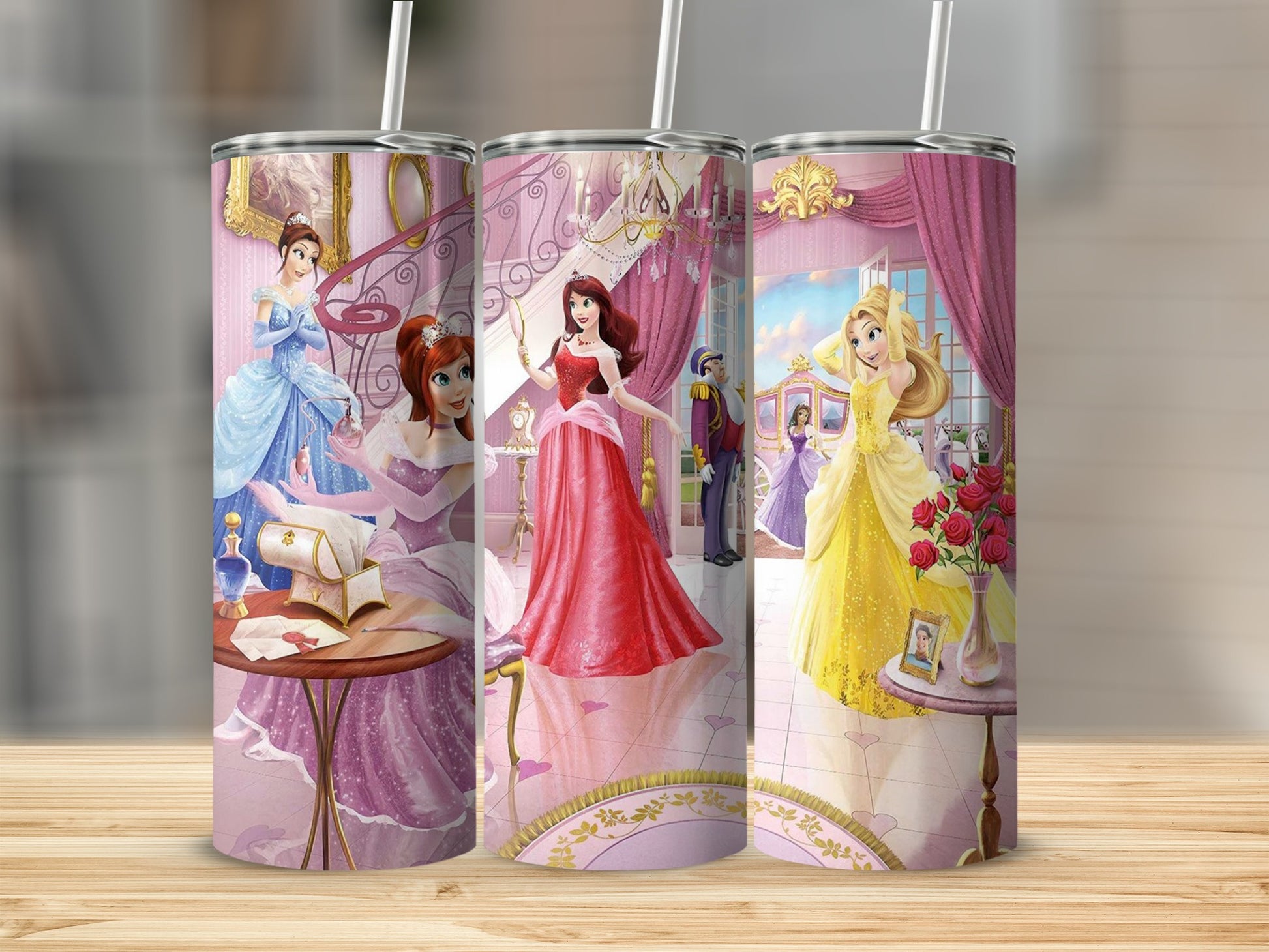 Beautiful Fairy Tale Princesses Drinkware Collection