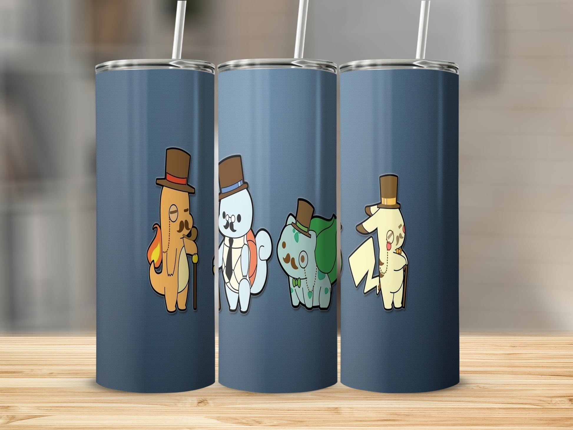 Elegant Cartoon Characters Insulated Tumbler Cup