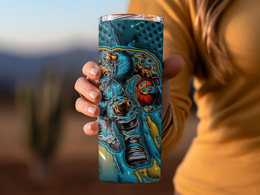 Jaguars Football Jaguarsville Art Illustration Image Tumblers
