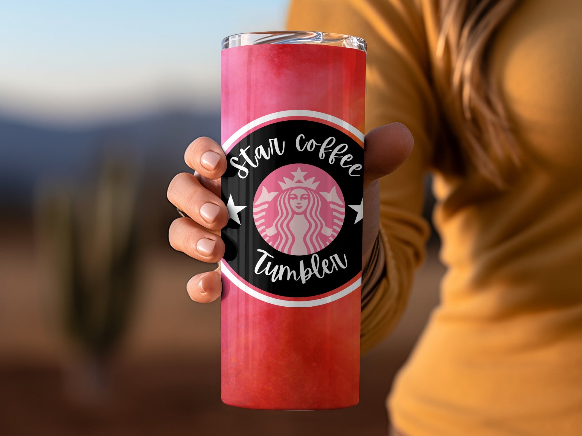 Star Coffee Tumbler Iconic Insulated Beverage Holder