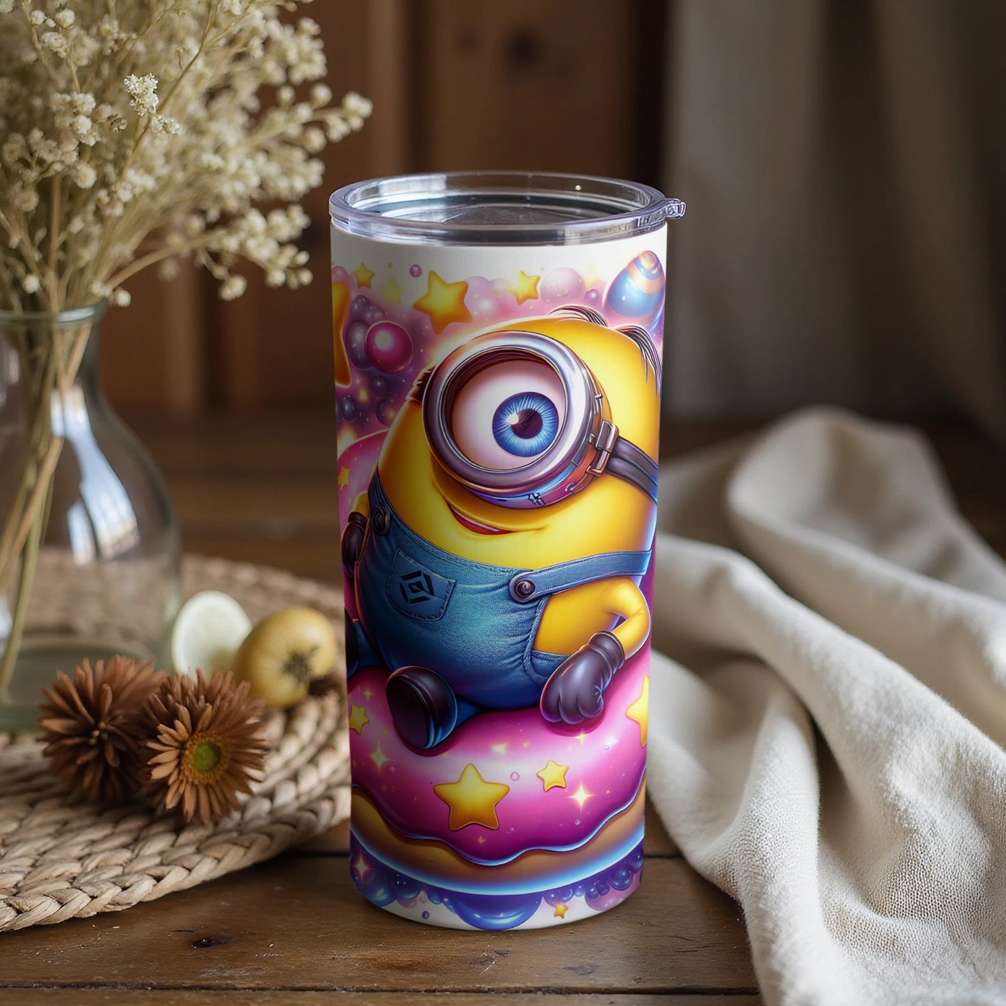Adorable Minion Design Tumbler Perfect for Fans