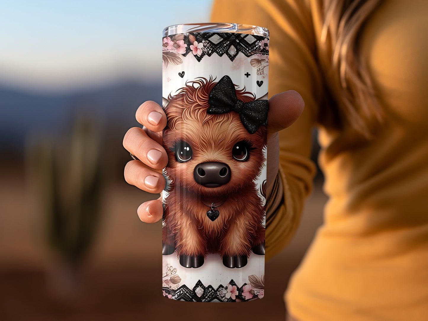 Adorable Puppy Design Travel Tumbler for Everyday Use