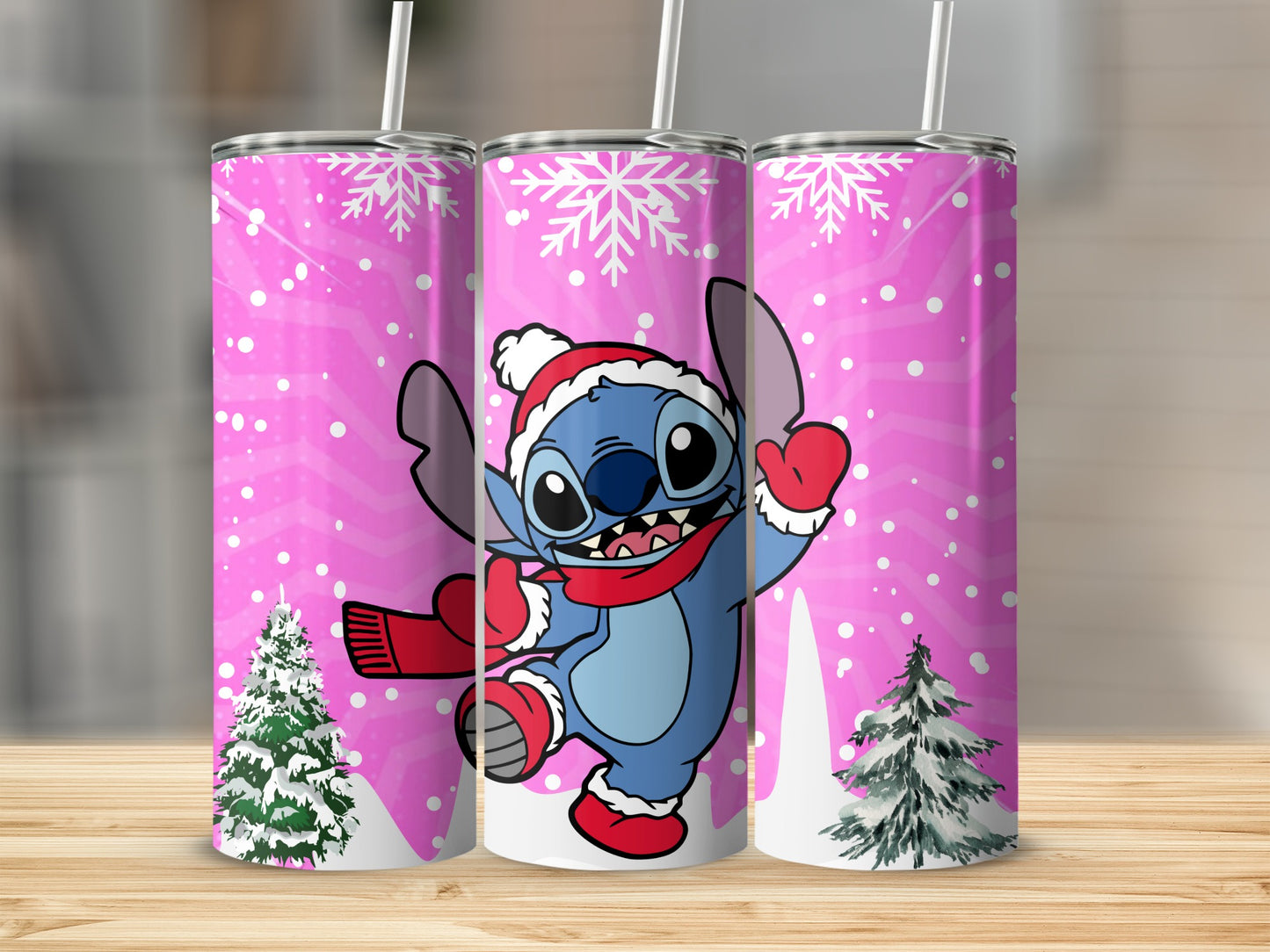 Festive Holiday Cartoon Character Design Tumbler