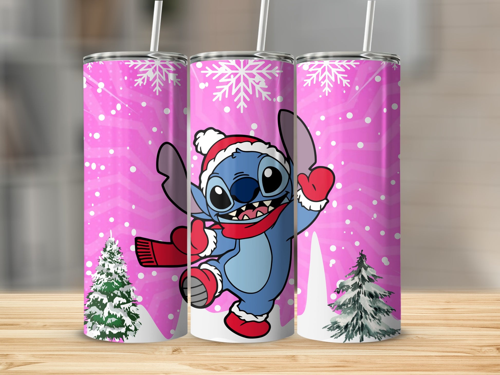 Festive Holiday Cartoon Character Design Tumbler