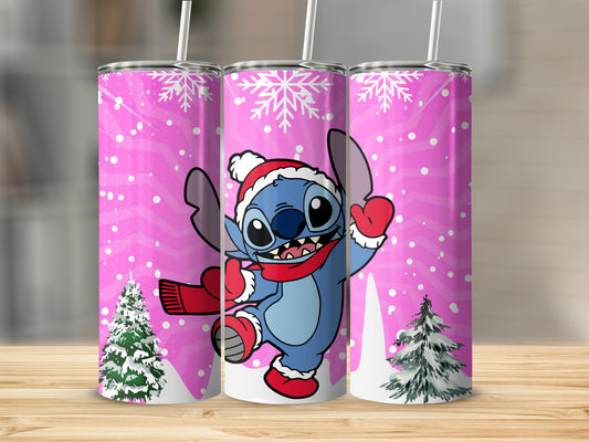 Festive Holiday Cartoon Character Design Tumbler