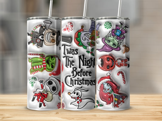 Twas The Night Before Christmas tumbler