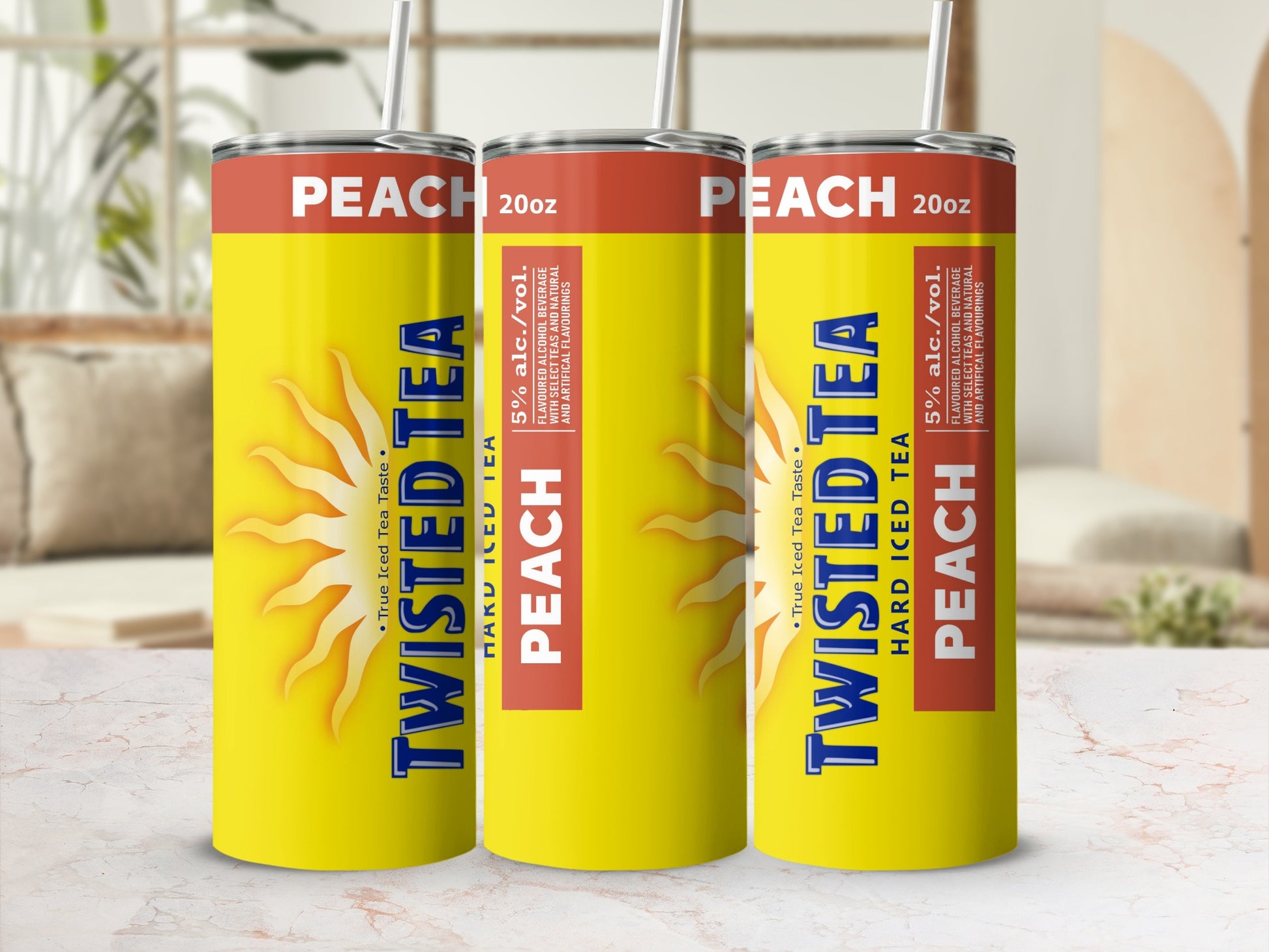 PEACH 20oz TWISTED TEA HARD ICED TEA True Iced Tea Taste product type