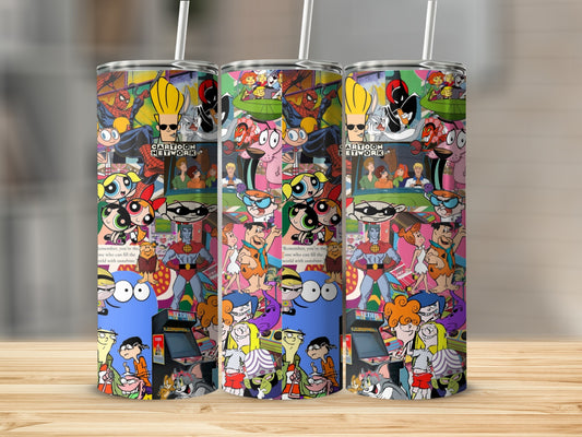 Cartoon Network Animated Characters Tumbler Cup