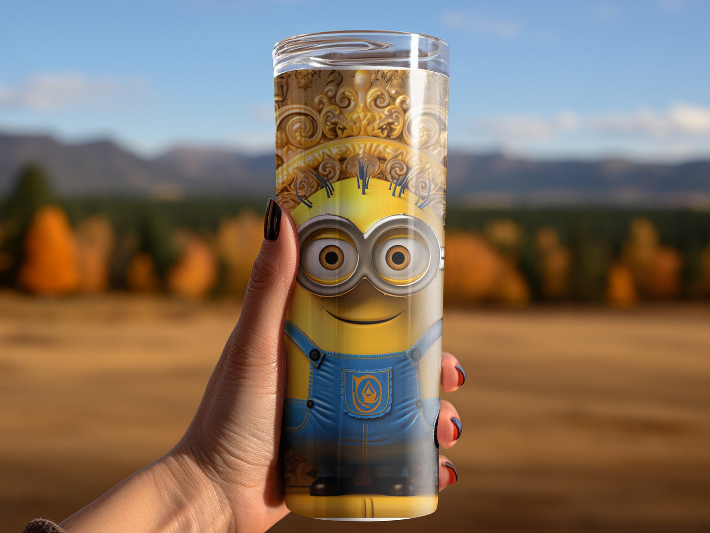 Unique Minion Design Solid Tumbler for All Ages