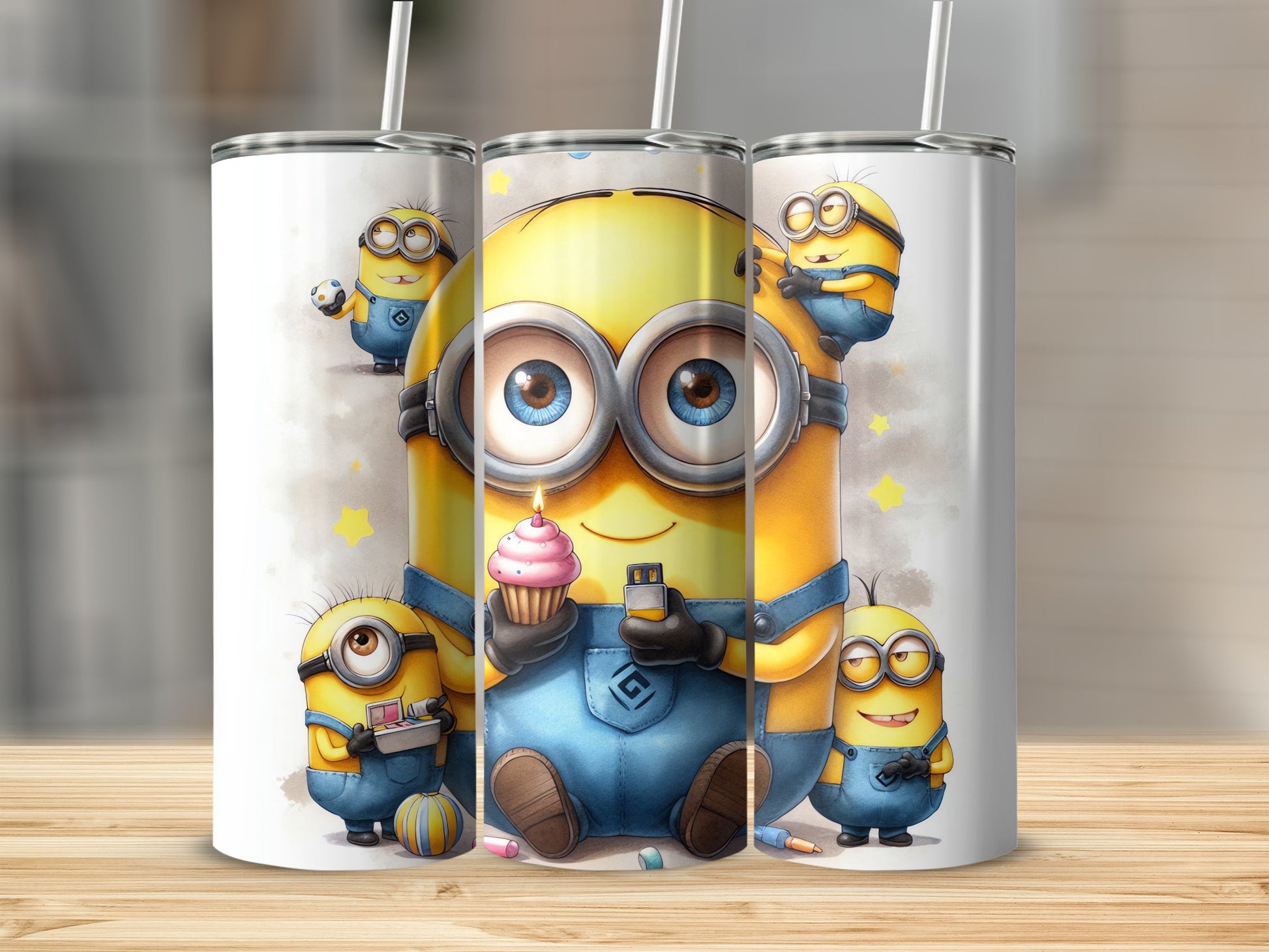Cute Cartoon Characters Drinking Tumblers for Fun Use