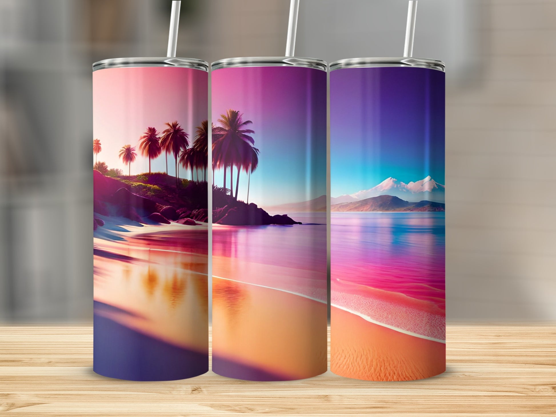 Tropical Island Paradise Mountain Landscapes product