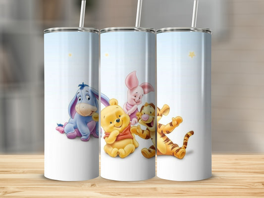 Eeyore Piglet Winnie the Pooh Tigger insulated tumbler