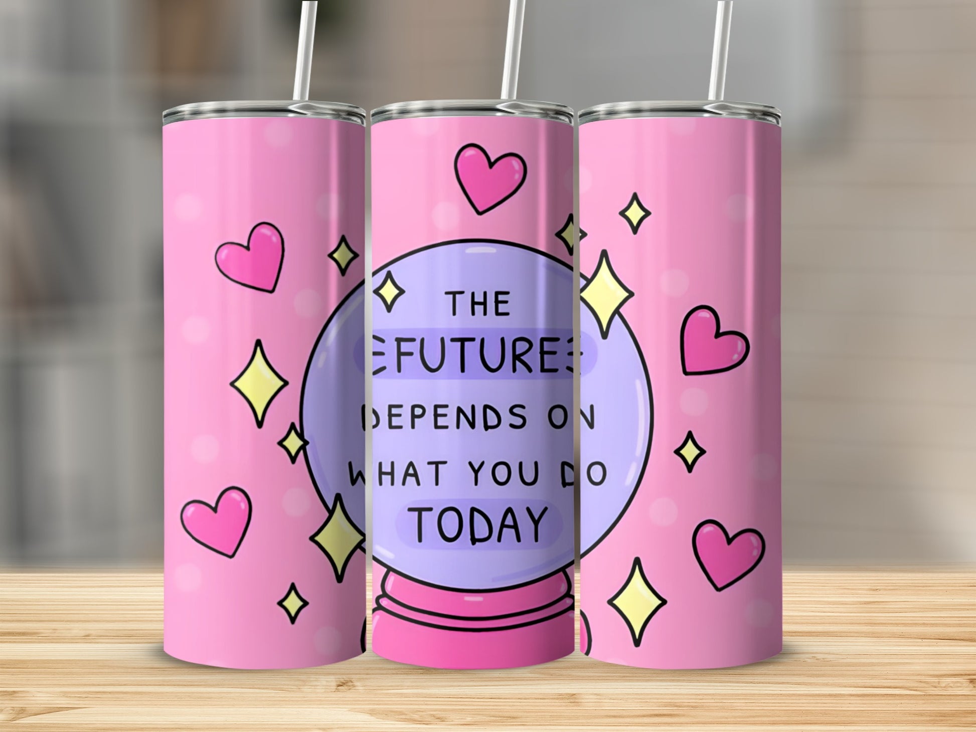 The Future Depends On What You Do Today tumbler