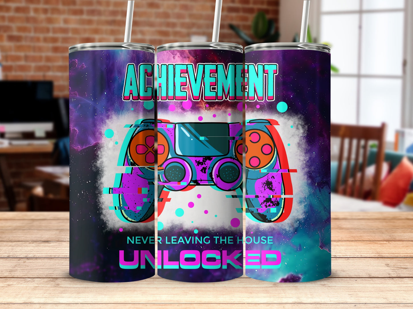 Achievement Never Leaving the House Unlocked Tumbler