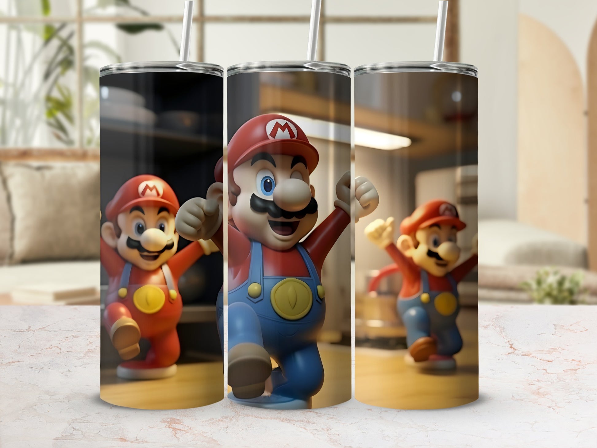 Colorful Animated Character Stainless Steel Tumbler
